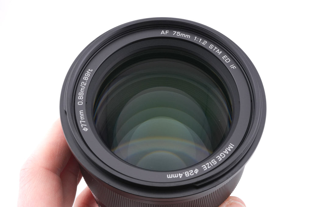 Viltrox 75mm f1.2 AF XF Pro STM ED IF