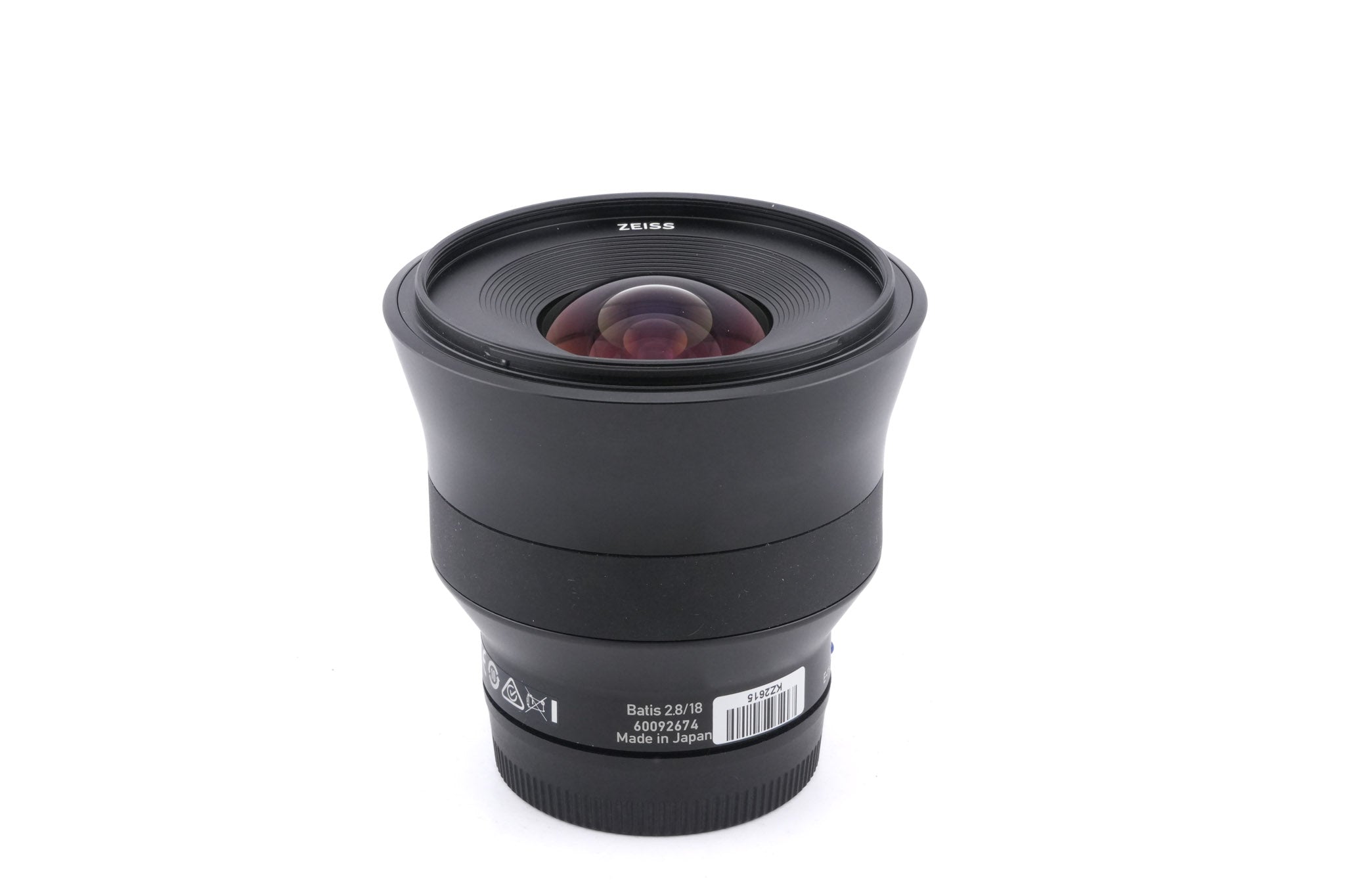 Carl Zeiss 18mm f2.8 Distagon T* Batis