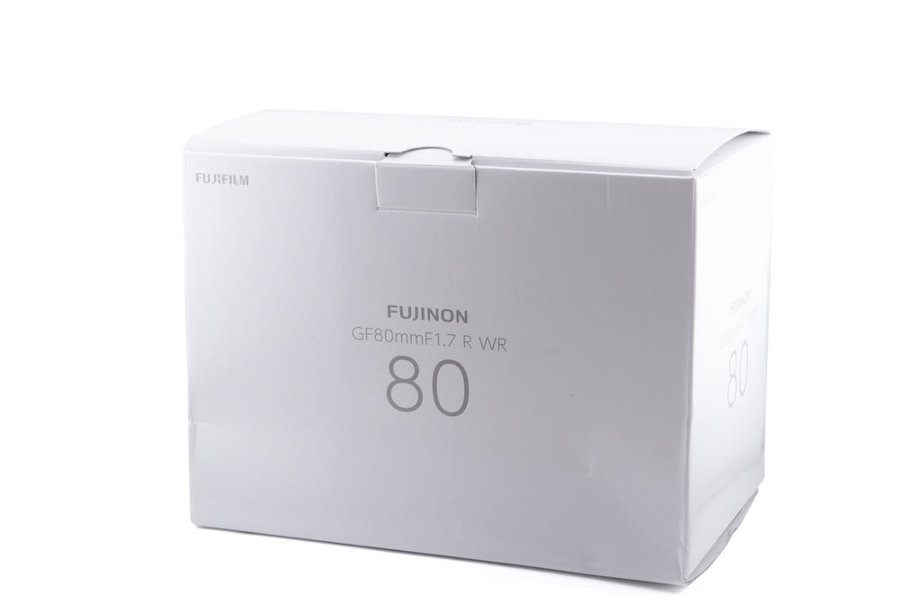Fujifilm 80mm f1.7 Fujinon GF R WR