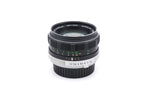 Minolta 55mm f1.7 MC Rokkor-PF
