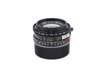 Leica 35mm f2 Summicron-M (Type IV) (Black, 11310)