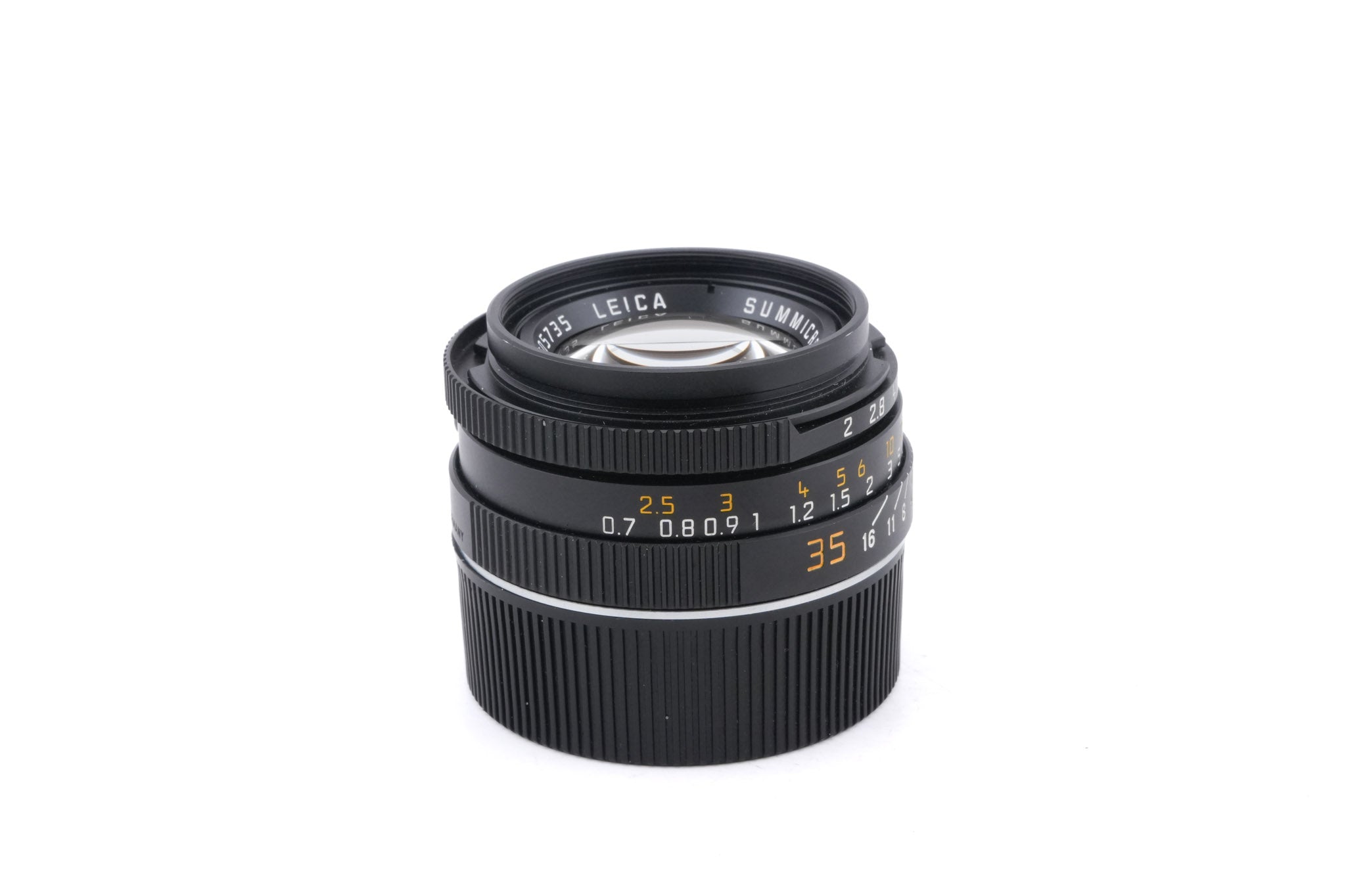 Leica 35mm f2 Summicron-M (Type IV) (Black, 11310)