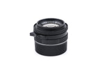 Leica 35mm f2 Summicron-M (Type IV) (Black, 11310)
