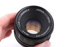 Yashica 50mm f1.9 Yashinon-DS