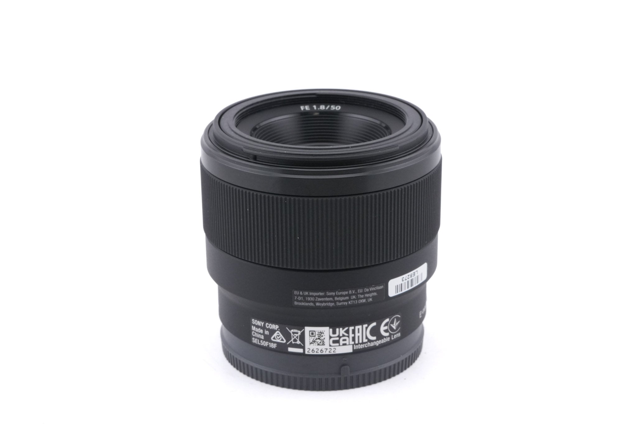 Sony 50mm f1.8 (SEL5018F)