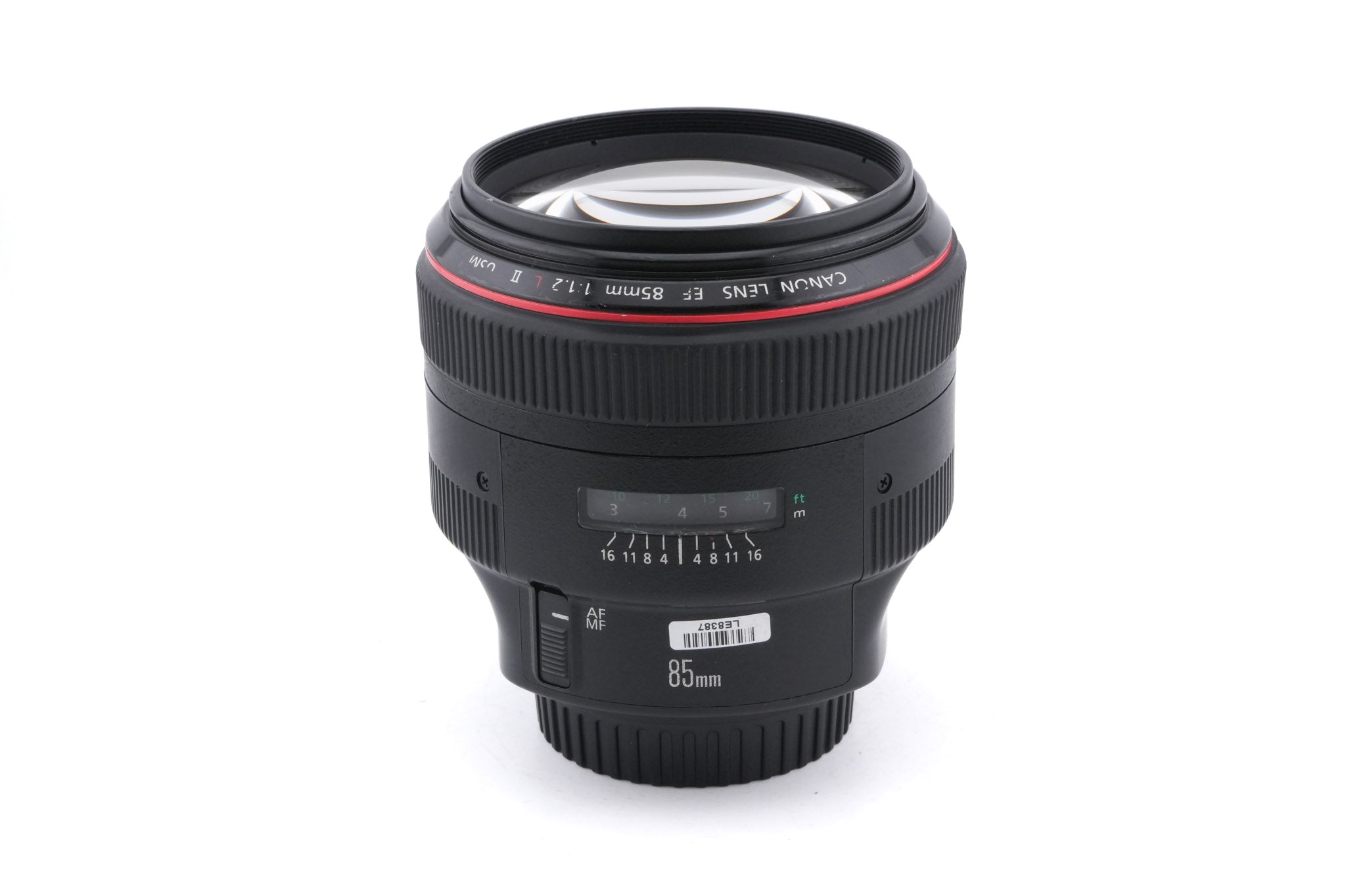 Canon 85mm f1.2 L II USM