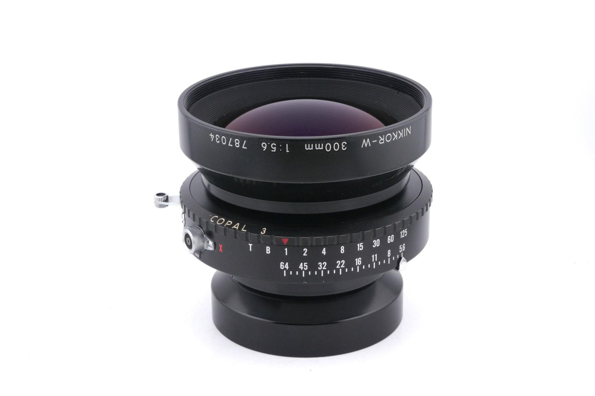 Nikon 300mm f5.6 Nikkor-W (Shutter)