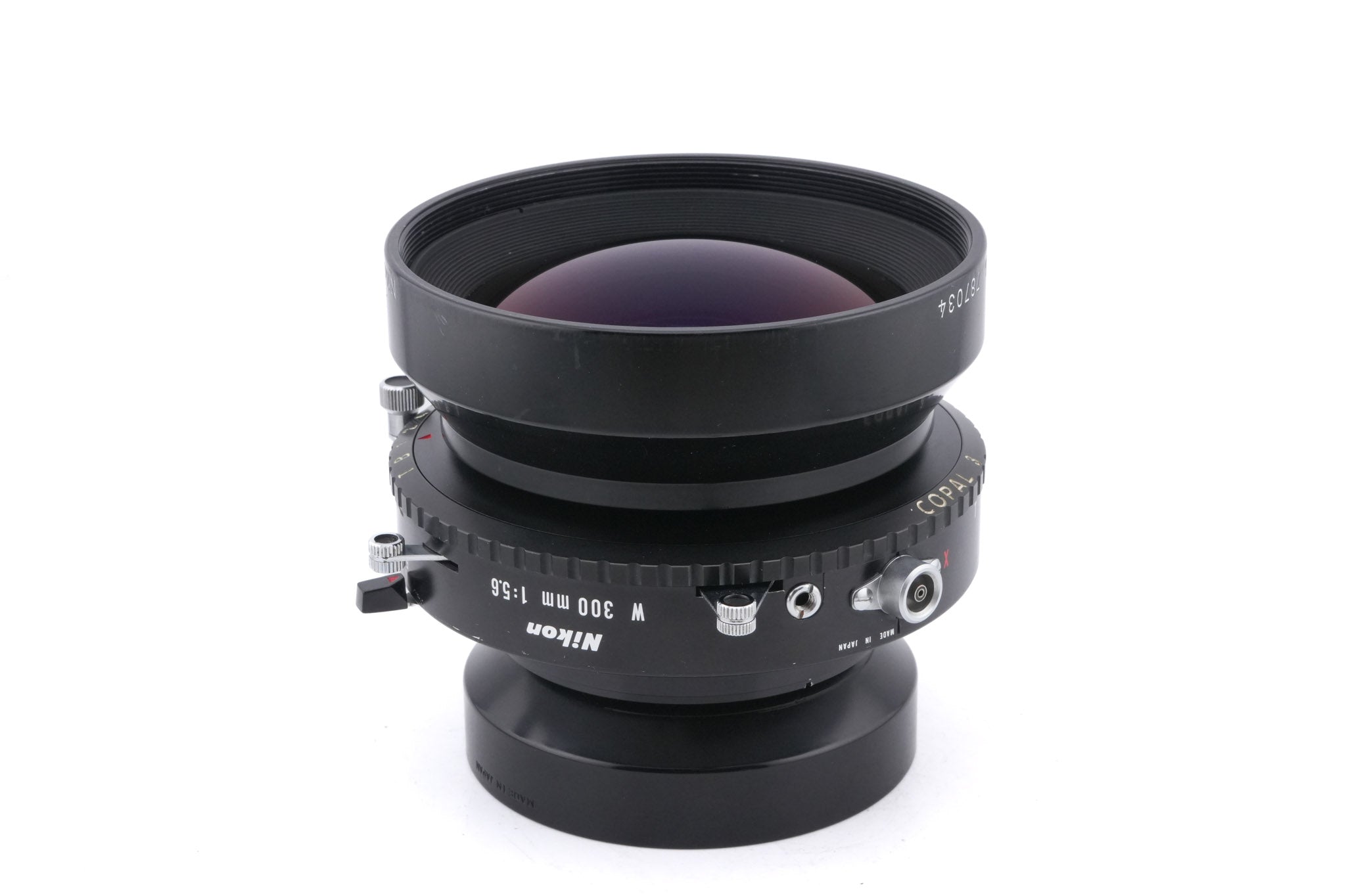 Nikon 300mm f5.6 Nikkor-W (Shutter)