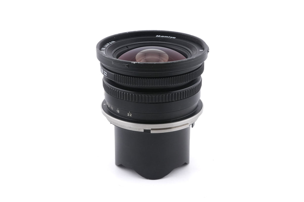 Mamiya 43mm f4.5 L N + Optical Viewfinder (43mm f4.5 L N) + 43mm f4.5 N L Lens Hood