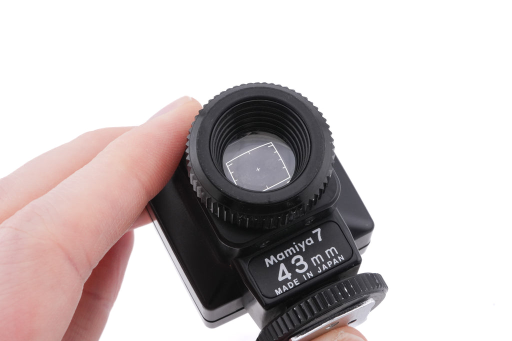 Mamiya 43mm f4.5 L N + Optical Viewfinder (43mm f4.5 L N) + 43mm f4.5 N L Lens Hood