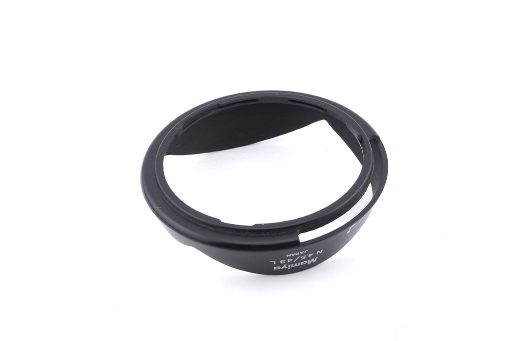 Mamiya 43mm f4.5 L N + Optical Viewfinder (43mm f4.5 L N) + 43mm f4.5 N L Lens Hood