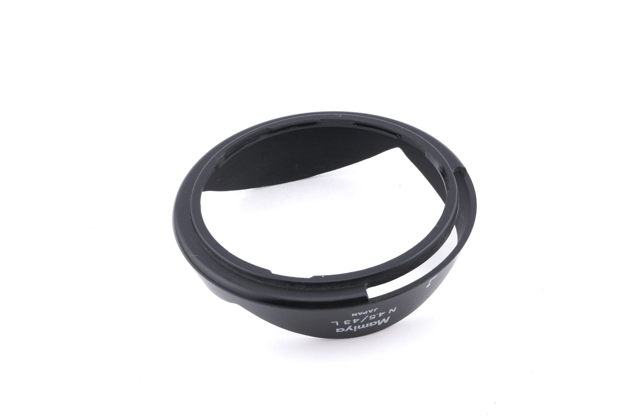 Mamiya 43mm f4.5 L N + Optical Viewfinder (43mm f4.5 L N) + 43mm f4.5 N L Lens Hood