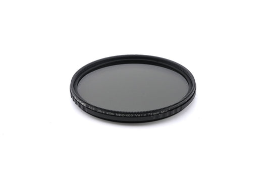 Zomei 72mm Neutral Density Filter ND2-400 Ultra Slim Vario ABS