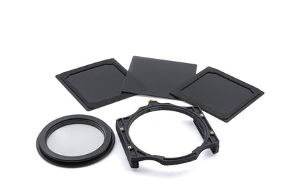 Haida 100mm Square Filter Holder + 100 x 100 mm Neutral Density Filter ND1.8 64x + 100 x 100 mm Neutral Density Filter ND0.9 8x + 100 x 100 mm Neutral Density Filter ND3 1000x