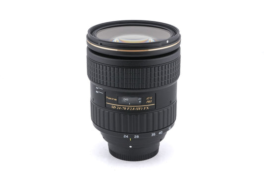 Tokina 24-70mm f2.8 AT-X Pro SD IF FX - Lens
