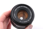 Canon 50mm f1.8 FDn