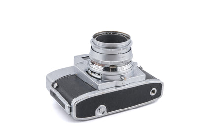 Agfa Ambiflex + Ambiflex Prism Viewfinder + Agfa 50mm f2.8 Color-Solinar