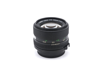 Canon 50mm f1.4 FDn