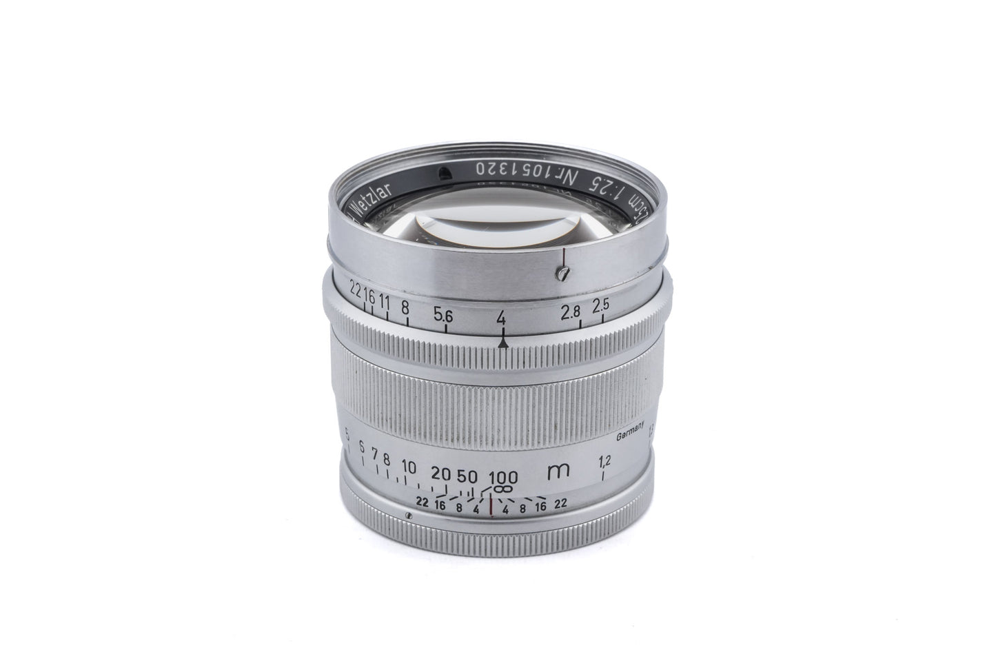 Leica 12.5cm f2.5 Hektor (HIKOO / 11532 / 11032) + Visoflex Adapter (OUBIO / 16466M)