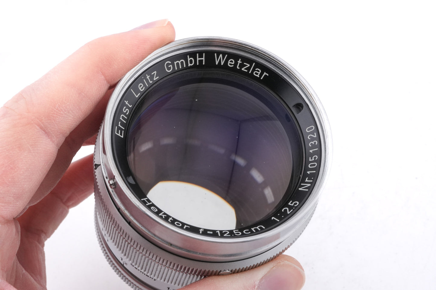 Leica 12.5cm f2.5 Hektor (HIKOO / 11532 / 11032) + Visoflex Adapter (OUBIO / 16466M)