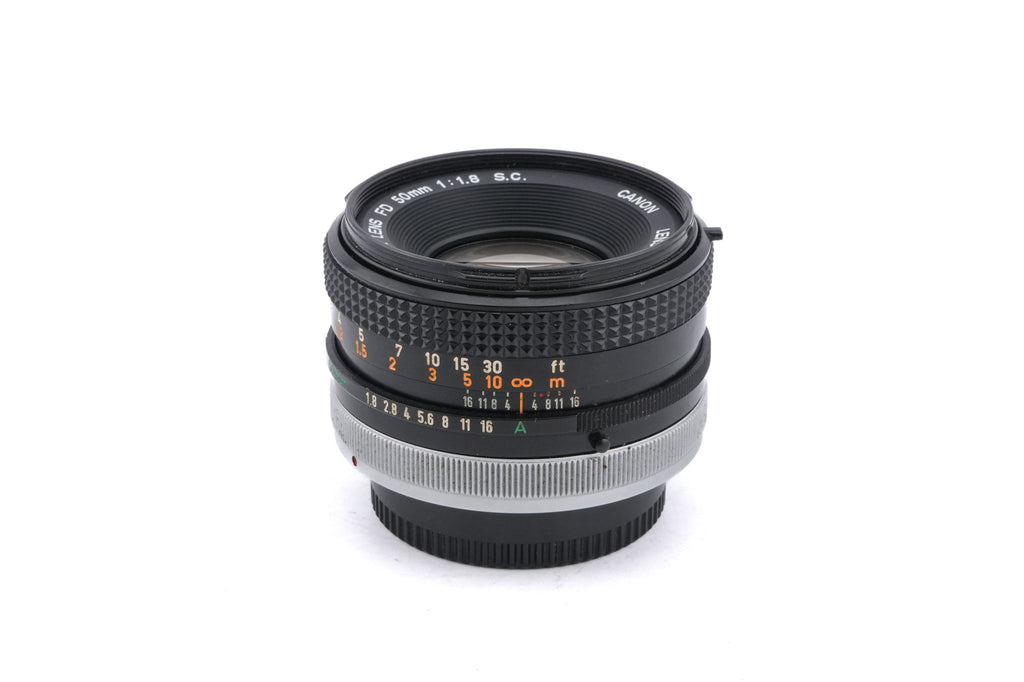 Canon 50mm f1.8 S.C.