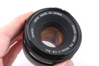 Canon 50mm f1.8 S.C.