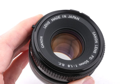 Canon 50mm f1.8 S.C.