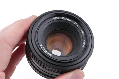 Minolta 50mm f2 MD