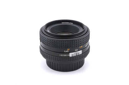Minolta 50mm f2 MD