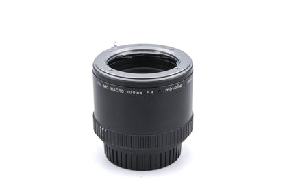 Minolta 100mm f4 MD Macro Extension Tube