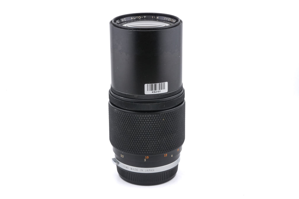 Olympus 200mm f4 Zuiko Auto-T