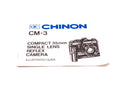 Chinon CM-3 Instructions