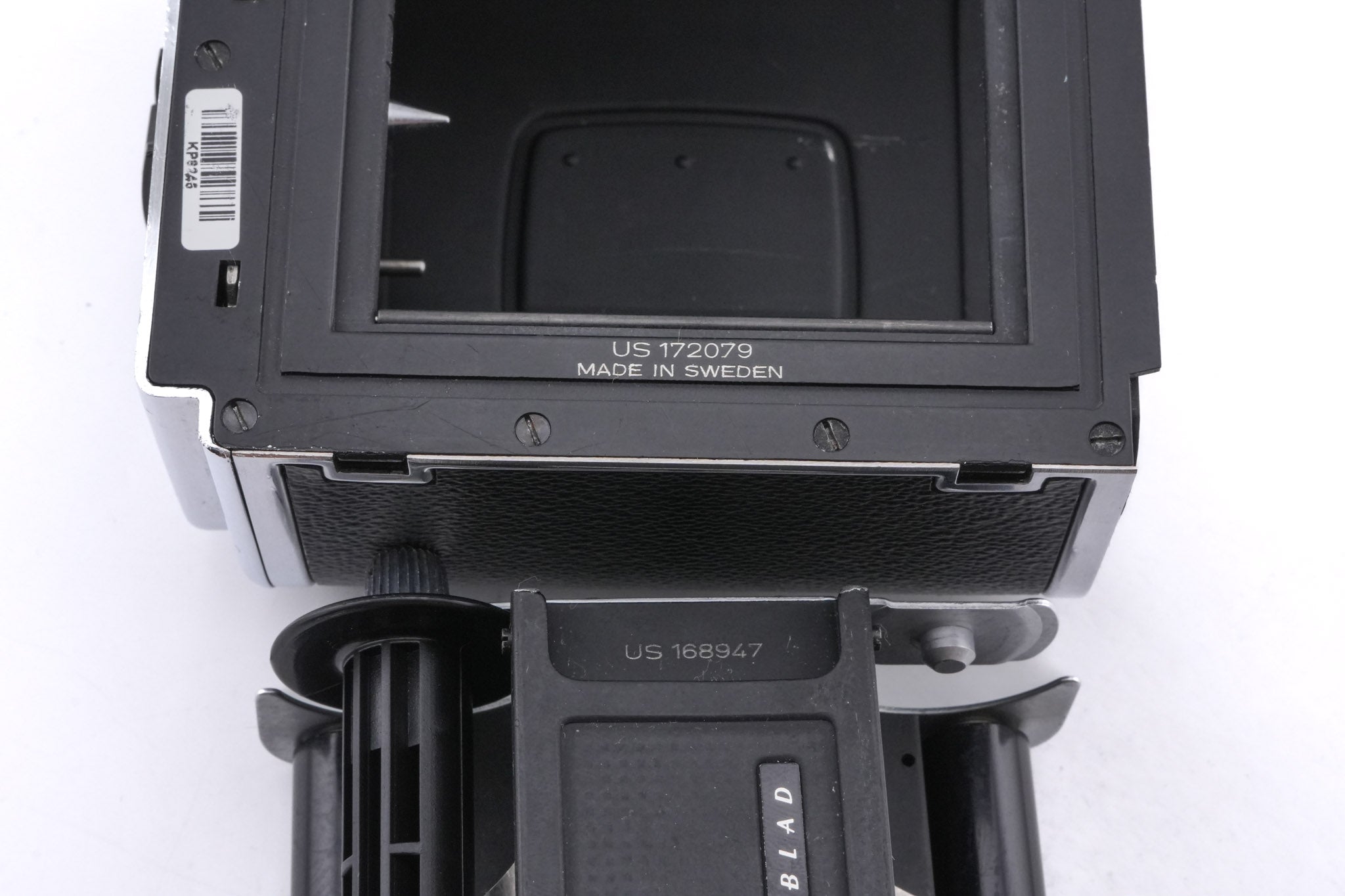 Hasselblad 500C/M (Silver, 10026) + Waist Level Finder (Old / Silver, 42021) + A12 Film Magazine (Silver, 30074) + 80mm f2.8 Planar T* CF (20029) + Standard Focusing Screen (42161)