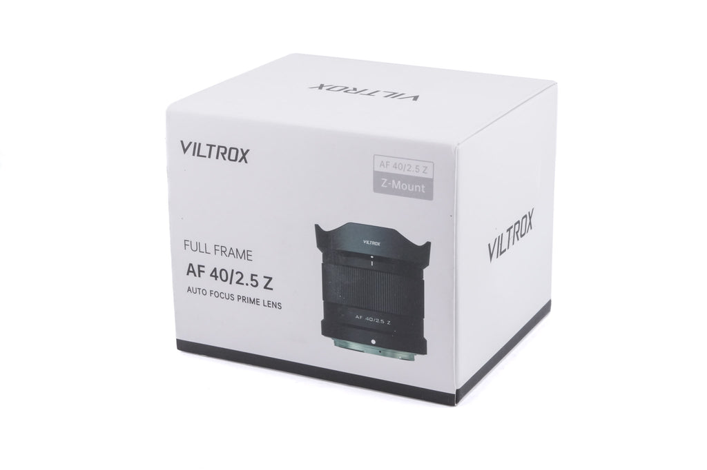 Viltrox 40mm f2.5 STM ASPH ED IF