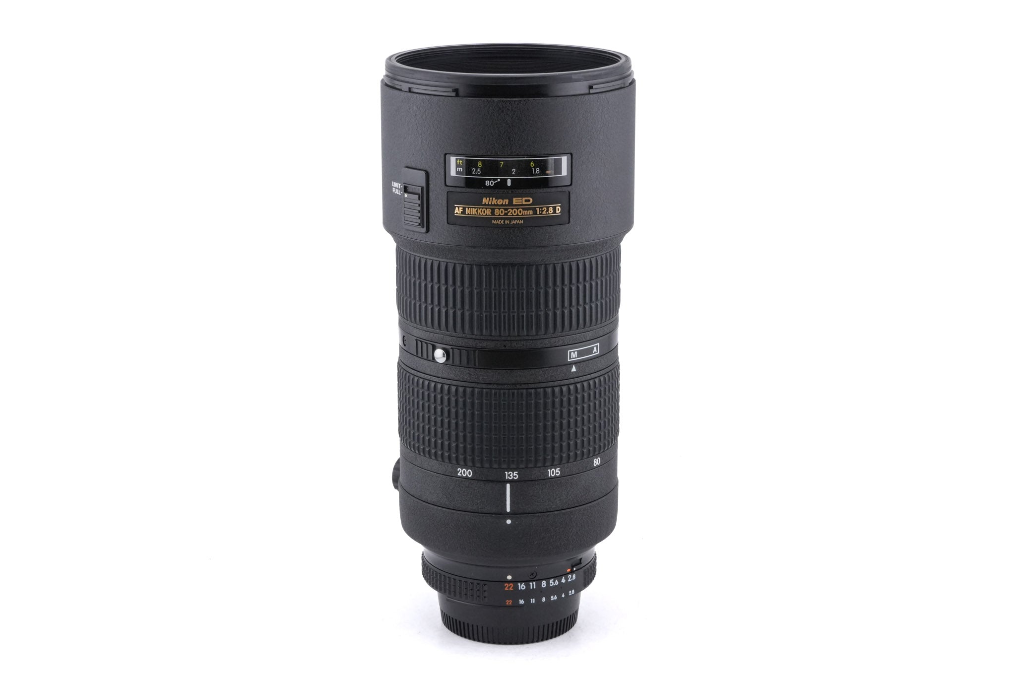 Nikon 80-200mm f2.8 AF Nikkor D ED (Second Version)