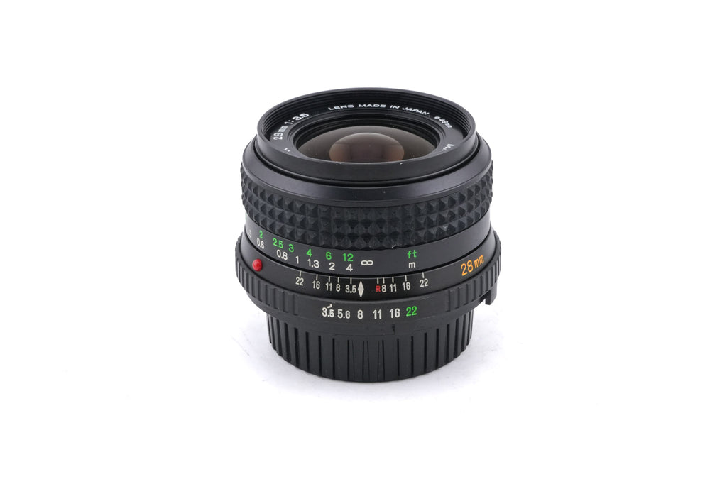 Minolta 28mm f3.5 MD W.Rokkor
