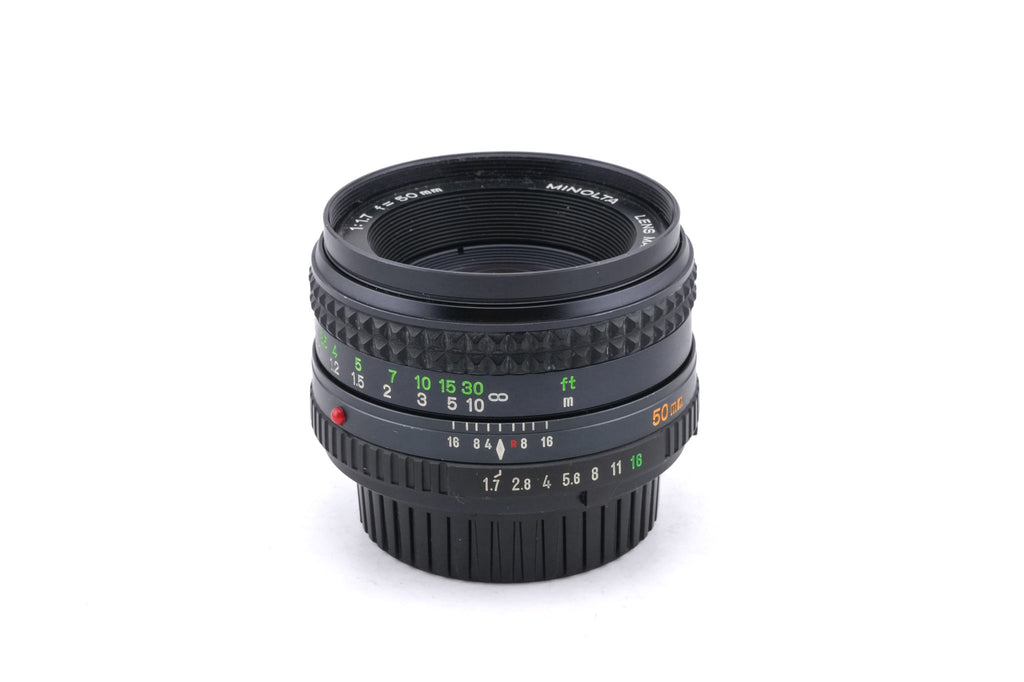 Minolta 50mm f1.7 MD Rokkor