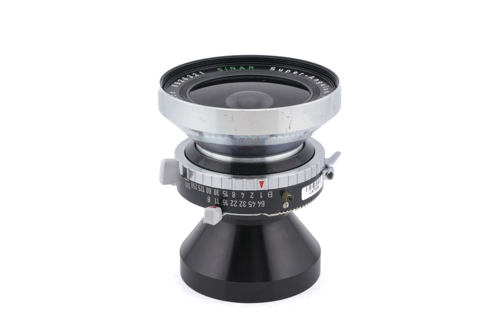 Schneider-Kreuznach 90mm f8 Super-Angulon (Shutter)