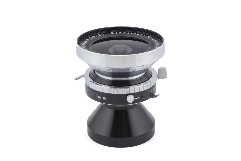 Schneider-Kreuznach 90mm f8 Super-Angulon (Shutter)