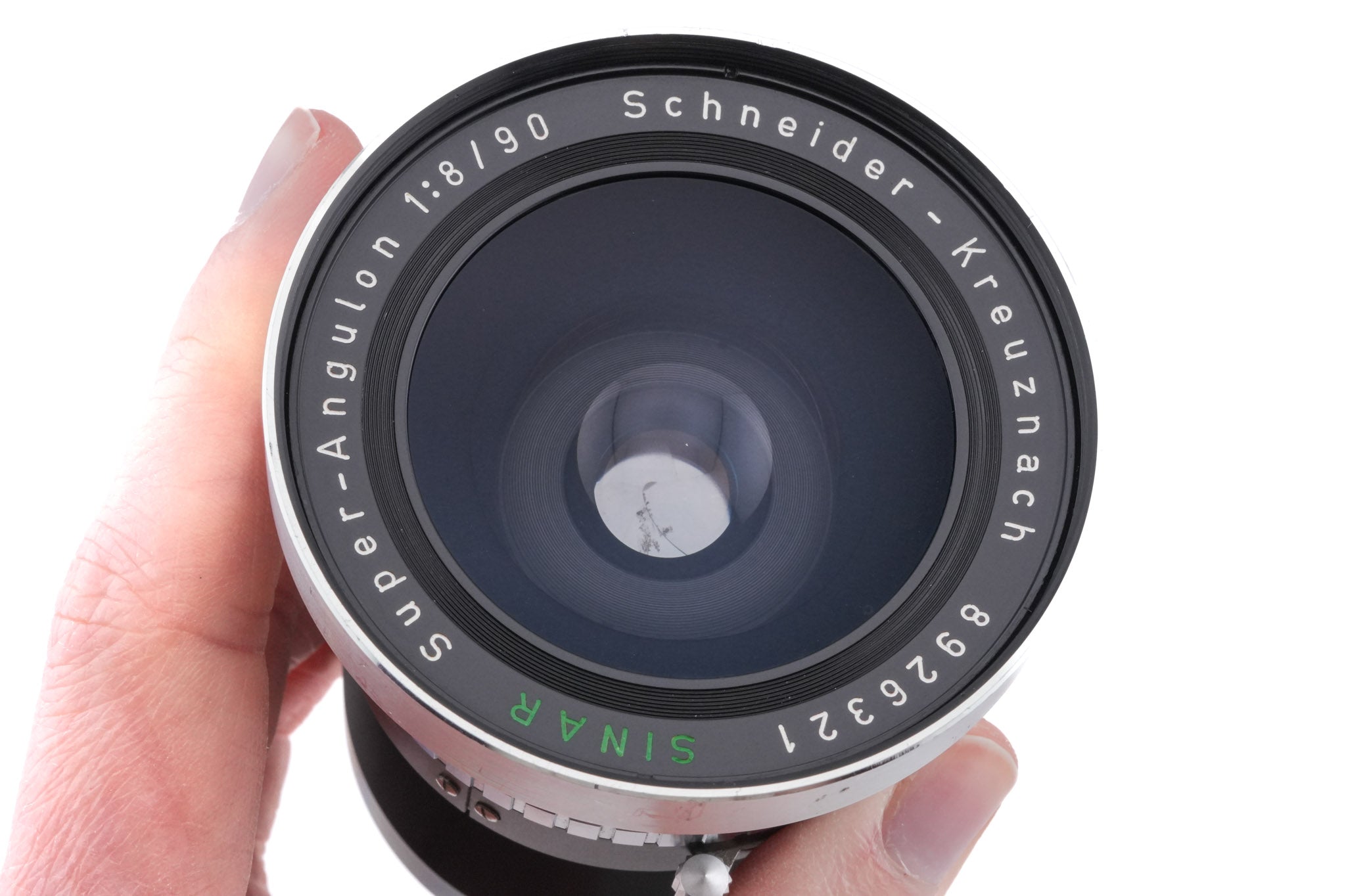 Schneider-Kreuznach 90mm f8 Super-Angulon (Shutter)