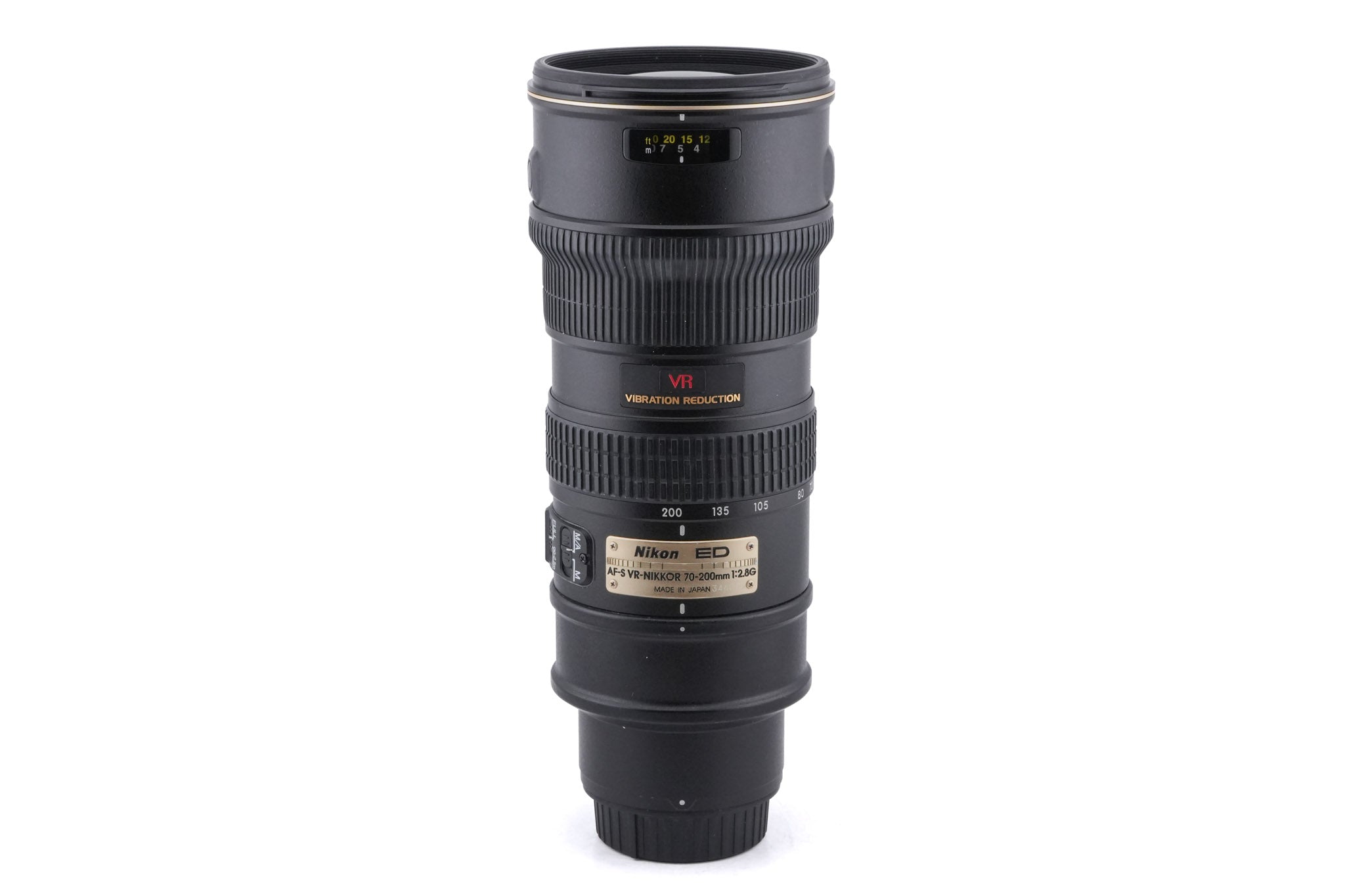 Nikon 70-200mm f2.8 AF-S VR-Nikkor G ED