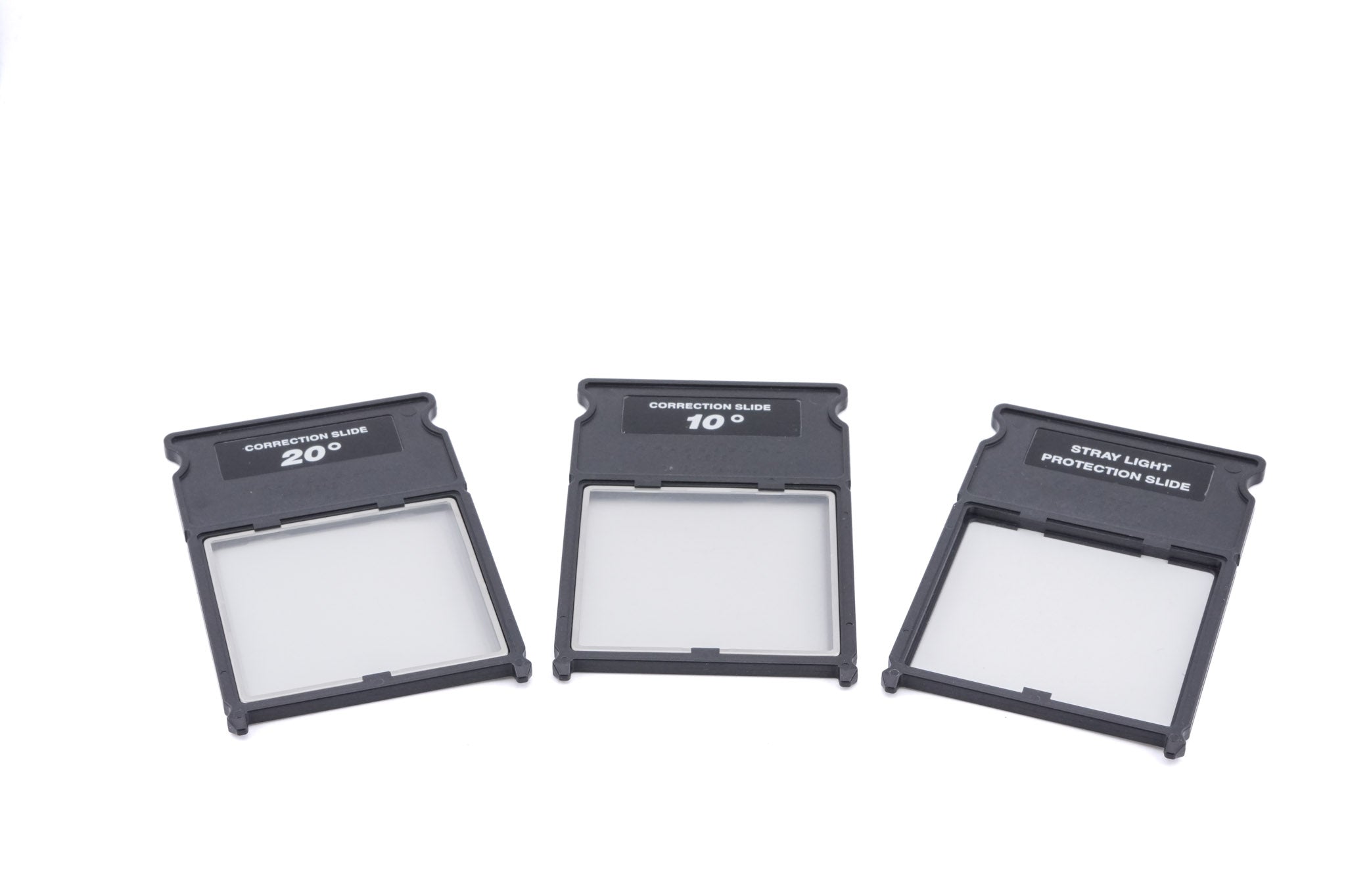 Hasselblad FlexBody (72109) + Stray Light Protection Slide (72411) + 10° Correction Slide (72413) + Focusing Screen Adapter (72405) + 20° Correction Slide (72415)