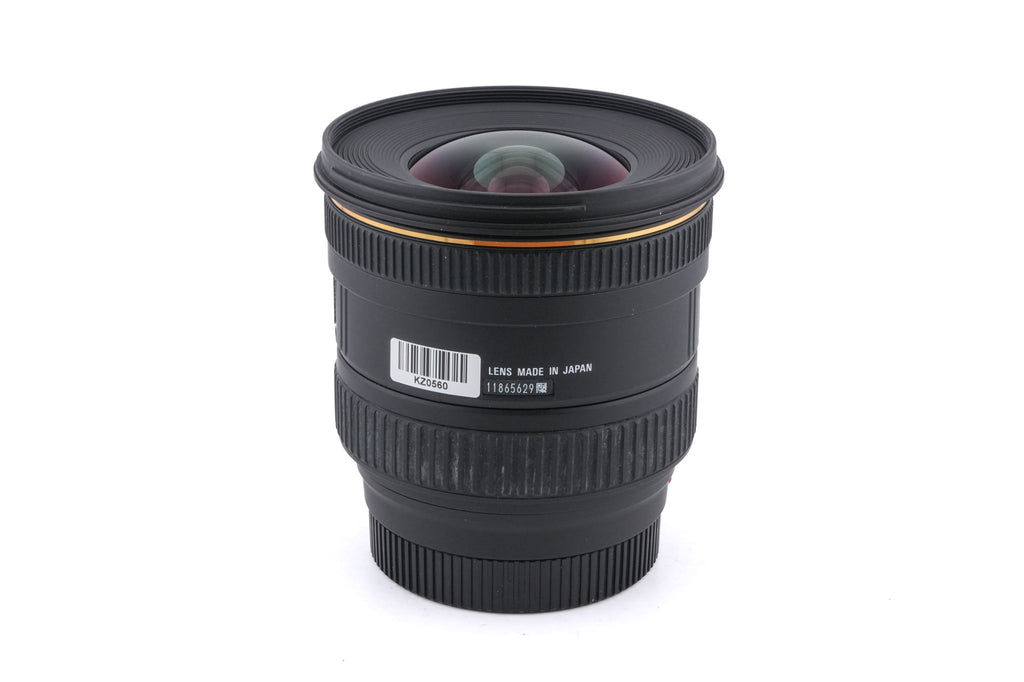 Sigma 10-20mm f4-5.6 EX DC
