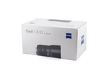 Carl Zeiss 32mm f1.8 Planar T* Touit