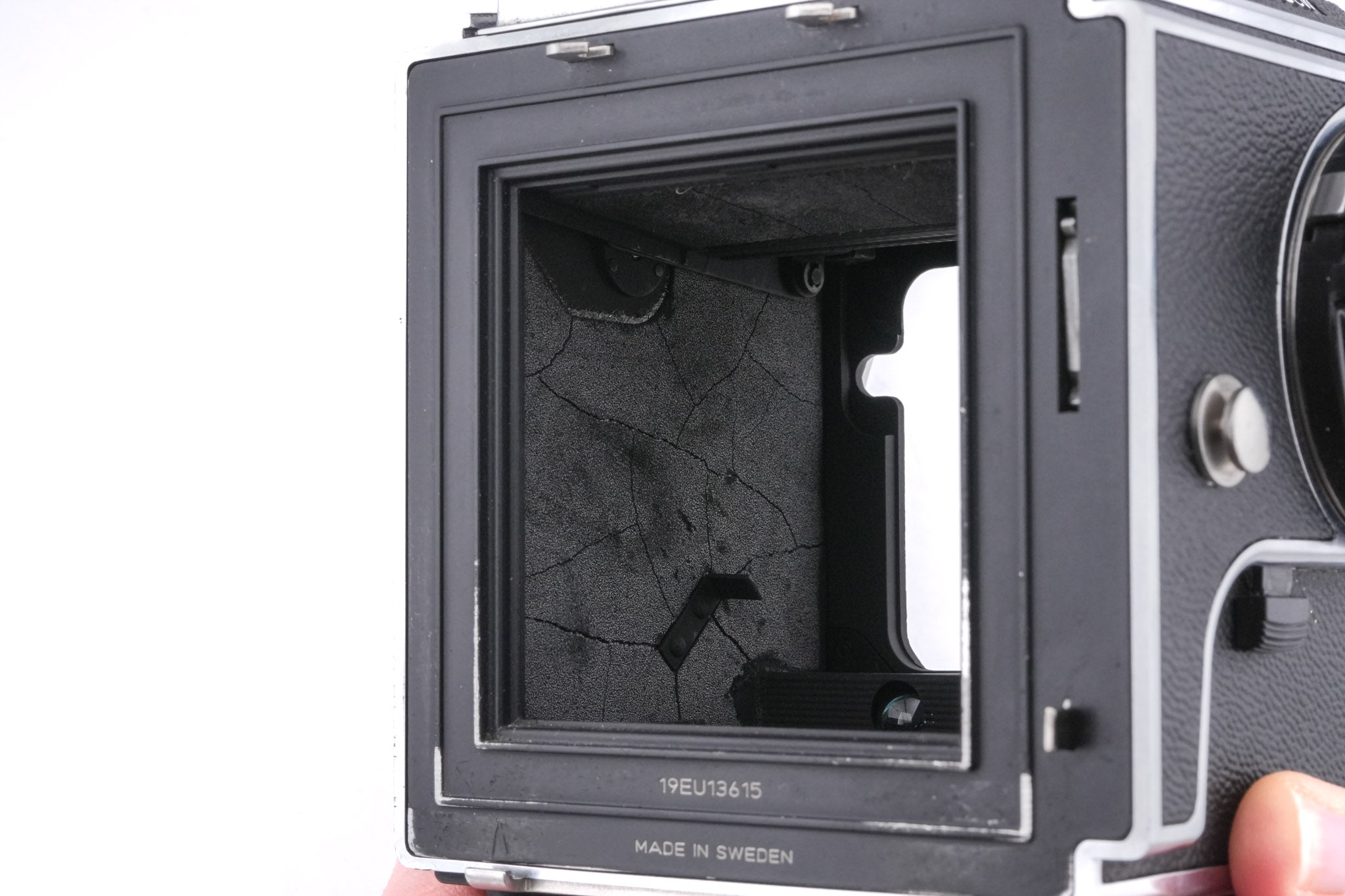 Hasselblad 503CW (Silver, 10243) + Waist Level Finder (New / Chrome, 42315) + Acute Matte D Focusing Screen (42207)