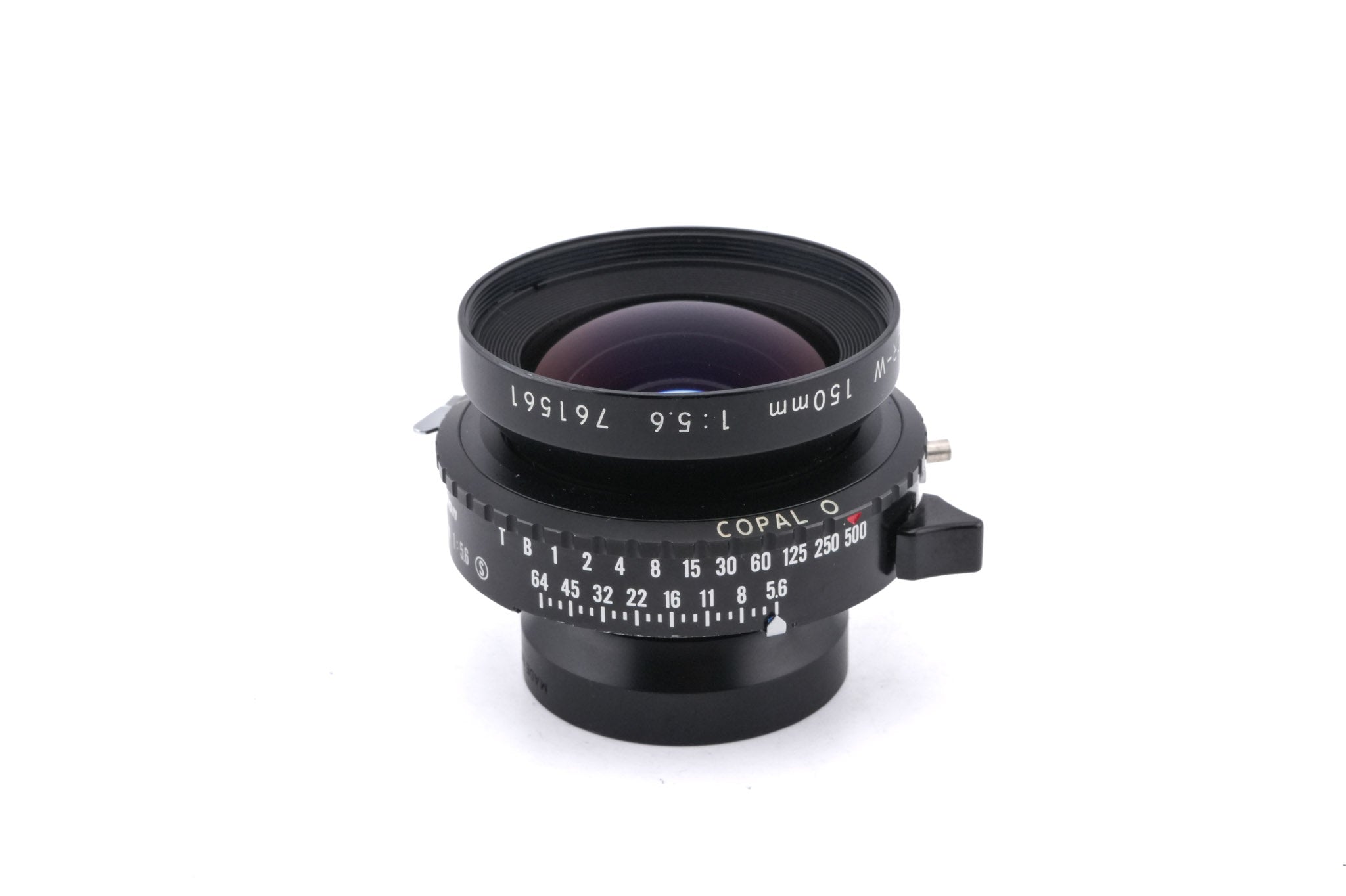 Nikon 150mm f5.6 Nikkor-W (Shutter)