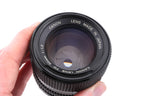 Canon 50mm f1.2 FDn