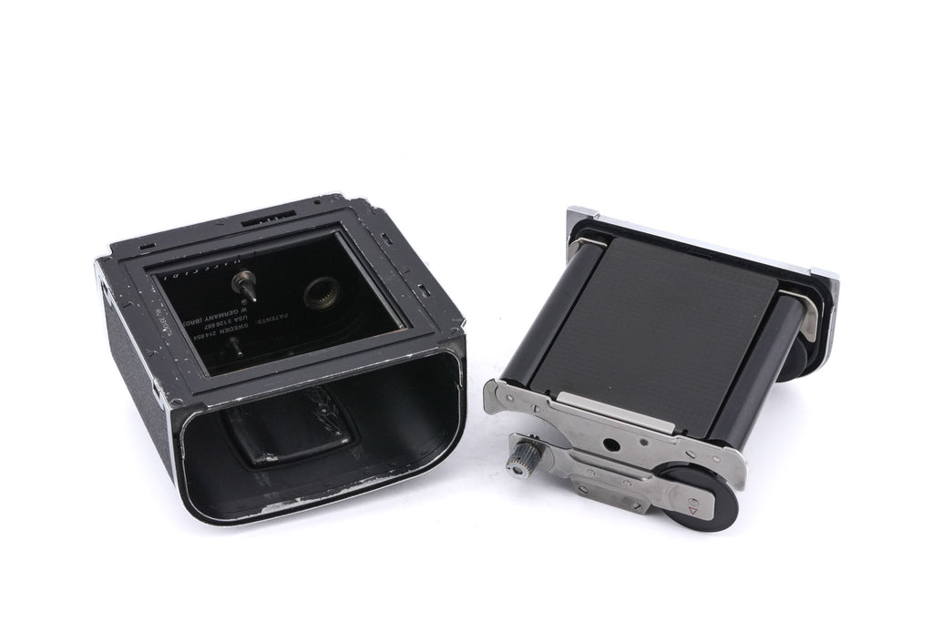 Hasselblad SWC/M (Biogon C T*) (Silver, 10049) + SWC Viewfinder (52035/TISOC) + A12 Film Magazine (Silver, 30074)