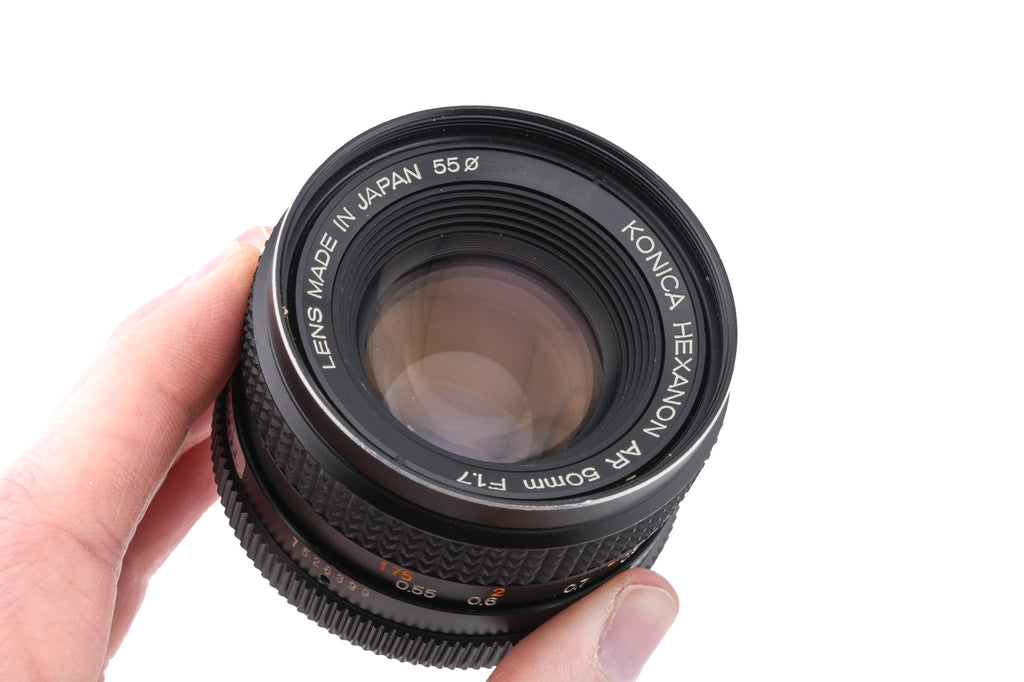 Konica 50mm f1.7 Hexanon AR