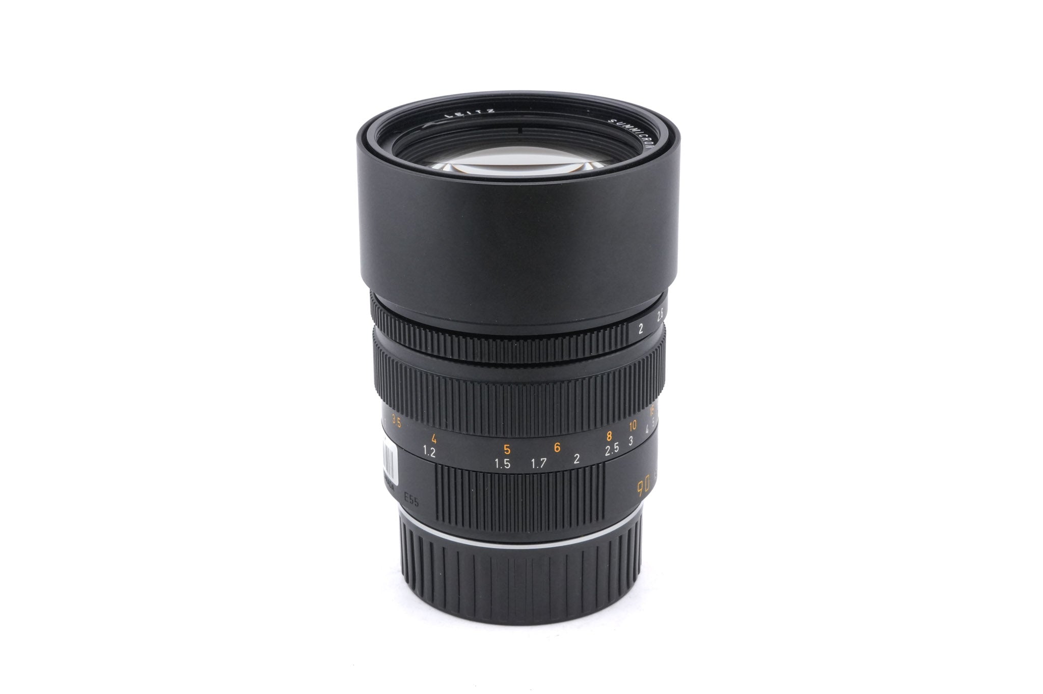 Leica 90mm f2 Summicron-M (Type III) (Black, 11136)